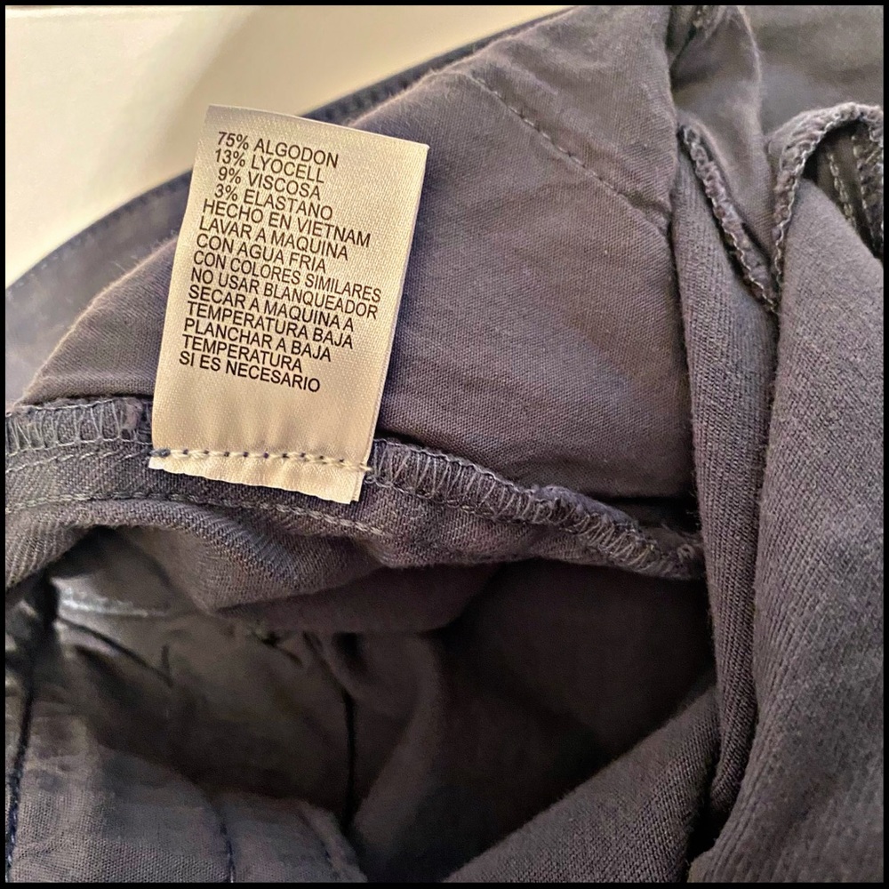 NWT CREMIEUX ASHTON GRAY FLAT FRONT CHINOS Sz  4 - Picture 8 of 8
